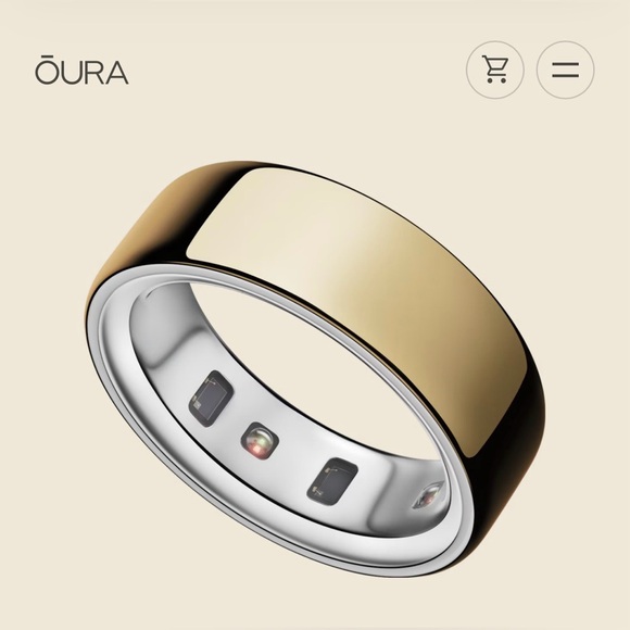Oura Jewelry - Oura Ring Gen 4 Gold/ Dore Sz. 13